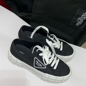 Prada Double Wheel Sneakers
